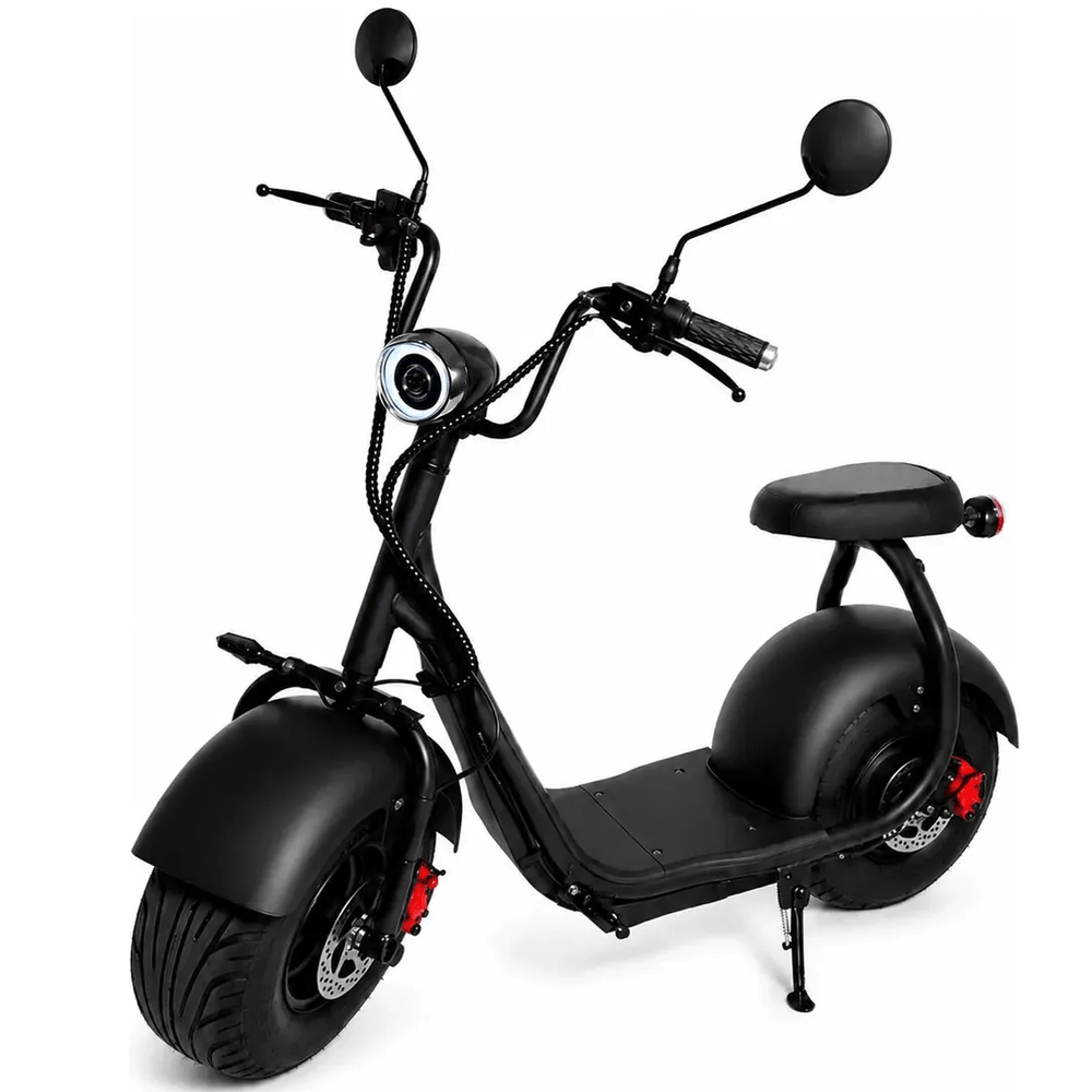 Scooter Elétrica TUI 1000W | 2 Lugares | Autonomia 60km | Sem CNH